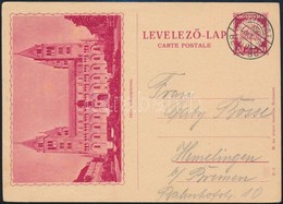 1934 20f Díjjegyes Levelezőlap Németországba - Other & Unclassified