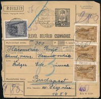 1943 Szállítólevél 2P 80f Bérmentesítéssel 'BÜKKSZENTKERESZT' - 'BUDAPEST' - Other & Unclassified