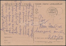 1942 Tábori Posta Levelezőlap '217/83' - Other & Unclassified