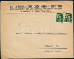 1945 (2. Díjszabás) Helyi Levél Kisegítő 2 X 1P/1P Bérmentesítéssel - Andere & Zonder Classificatie