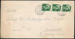 1945 (2. Díjszabás) Távolsági Levél Hadvezérek 3 X 1P Bérmentesítéssel - Other & Unclassified