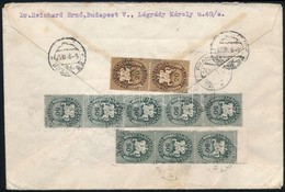 1946 (9. Díjszabás) Ajánlott Levél Lovasfutár Bérmentesítéssel Prágába - Other & Unclassified