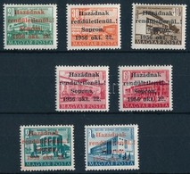 O 1956 Sopron 7 értékes Sor (12.000) - Altri & Non Classificati