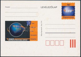 1995  10 éves A Magyar Gyorsposta Díjjegyes Levelezőlap - Other & Unclassified