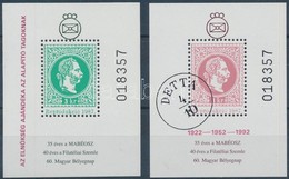 ** 1992 Jubileumi Emlékív Pár Azonos Sorszámmal 'Az Elnökség Ajándéka Az Alapító Tagoknak' (25.000) - Altri & Non Classificati