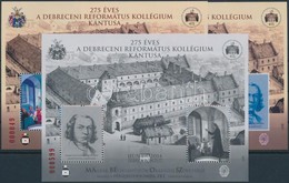 ** 2014 275 éves A Debreceni Református Kollégium Kántusa - HUNFILA Debrecen Bélyegkiállítás Fogazott és Vágott Emlékívp - Andere & Zonder Classificatie