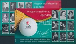 ** 2019 Magyar Asztalitenisz Legendák 2 Db Emlékív Azonos 228-as Sorszámmal - Andere & Zonder Classificatie