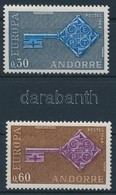 ** 1968 Európa Sor,
Europe Set
Mi 208-209 - Andere & Zonder Classificatie