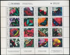 ** 1993 Lepkék Kisív Mi 1193-1208 - Altri & Non Classificati