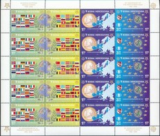 ** 2005 50 éves Az Europa CEPT Bélyeg Kisív Mi 419 A-422 A - Autres & Non Classés