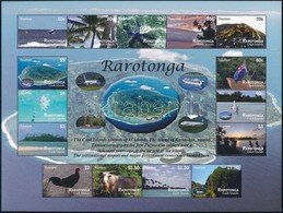 ** 2011 Rarotonga Látképek Kisív Mi 28-42 - Other & Unclassified