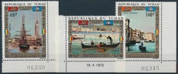 ** 1972 UNESCO, Festmény ívsarki Sor,
UNESCO, Painting Corner Set
Mi 515-517 - Other & Unclassified