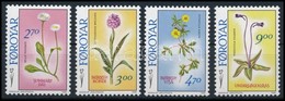 ** 1988 Virág Sor,
Flower Set
Mi 162-165 - Autres & Non Classés