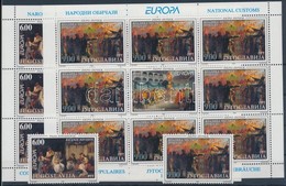 ** 1998 Europa CEPT: Nemzeti ünnepek Sor + Kisív Pár Mi 2855-2856 - Autres & Non Classés