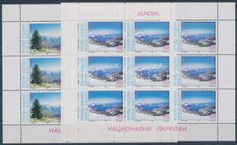 ** 1999 Europa CEPT: Nemzeti Parkok Kisív Pár Mi 162-163 - Other & Unclassified