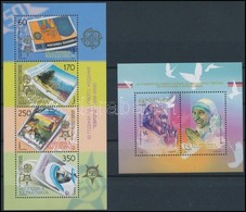 ** 2005 Europa CEPT Kisív + Blokk,
Europa CEPT Minisheet + Block
Mi 370-373 + 13 - Autres & Non Classés