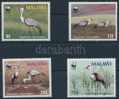 ** 1987 WWF Daru Sor,
WWF Crane Set
Mi 477 X-480 X - Other & Unclassified