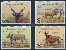 ** 1986 WWF Jávorantilop Sor,
WWF Elk Set
Mi 1731-1734 - Altri & Non Classificati