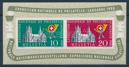 ** 1955 Nemzeti Bélyegkiállítás Blokk Mi 15 (Mi EUR 100,-) - Andere & Zonder Classificatie