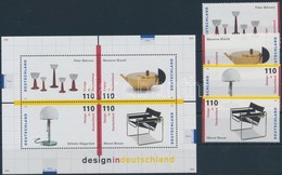 ** 1998 Design Sor + Blokk,
Design Set + Block
Mi 2001-2004 + Mi 45 - Autres & Non Classés