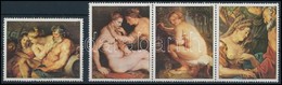 ** 1987 Rubens Festmény Sor 4 értéke + Kisív,
Botticelli Painting 4 Values Of Set + Minisheet
Mi 4084-4087 + 4088 - Autres & Non Classés