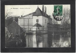 CPA Moulin à Eau Circulé Bourges - Water Mills