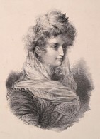 Jean-Baptiste Isabey Után G. Barry: Madamme Le Duchesse De L'Angleterre Litográfia, Papír. Jelzett. Isabey Későbbi Grafi - Prints & Engravings