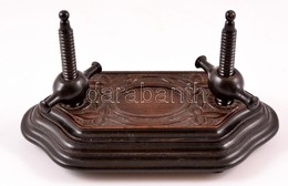 Régi, Fa Kártyaprés, Szép állapotban. / Wooden Card Press 29x17 Cm - Other & Unclassified