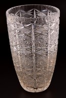 Ólomkristály Váza. 34 Cm - Verre & Cristal