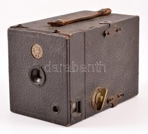 Cca 1920 Houghton Ensign 2 Box Fényképezőgép, Jó állapotban / Vintage British Box Camera In Good Condition - Fotoapparate