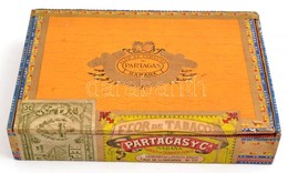 Flor De Tabacos De Partagas Habana Fa Szivaros Doboz, 21x14,5x4 Cm - Autres & Non Classés