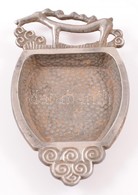 Art Deco Kis Fém Tálka, Jelzés Nélkül, 12×7 Cm - Other & Unclassified