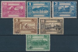 1933-1936 Konzuli Illetékbélyeg, 6 Db A 18-24 (10.200) - Ohne Zuordnung