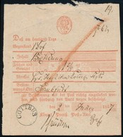 1837 Porosz Postai Okmány 2 Silber Groschen Szignettával - Non Classés