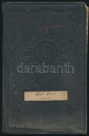 Leckekönyv 1903-1907, 12 Db Illetékbélyeggel - Non Classés