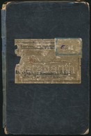 Magyarországi Vas- és Fémmunkások Központi Szövetsége Tagsági Könyv 1704 Db Tagdíjbélyeggel (1917-1950) - Non Classés