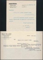 1928-1931 Újságok Fejléces Levélpapírjaira írt Levelek (Magyarság, Múlt és Jövő, Kunstädter, Gazdasági Világ) - Unclassified
