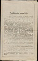 1936 Nyíregyháza Találkozási Szerződés. - Unclassified