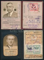 2 Db MÁV Igazolvány: 1936-1941, 1941-1947 - Non Classés