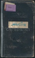 1943 A Liszt Ferenc Zeneművészeti Főiskola Leckekönyve, Számos Oktatói Aláírással - Non Classés