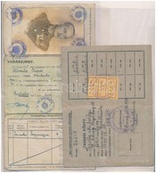 Vadászjegy 1944-ből és Tagsági Könyv: Volt Hadifoglyok Bajtársi Szövetsége 1946-ból - Non Classés