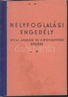 1948 Fényképes Helyfoglalási Engedély Hazai és Déli Gyümölcs árusítására (VII. Wesselényi és Izabella Utca Sarkán) - Unclassified