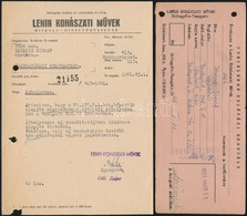 1961-1966 Lenin Kohászati Művek által Kiállított 2 Db Okmány - Unclassified