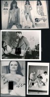 Cca 1960-1970 10 Db Erotikus és Pornográf Fotó, 10x7.5 és 12x9 Cm Közti Méretben - Autres & Non Classés