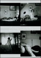 Cca 1932 Egy Legénylakás Fényképezőgépének Visszaemlékezései, Korabeli, Szolidan Erotikus  Felvételekről Készült 11 Db M - Andere & Zonder Classificatie