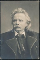 Cca 1900 Edvard Grieg (1843-1907) Zeneszerző Fotója 10x15 Cm - Sonstige & Ohne Zuordnung