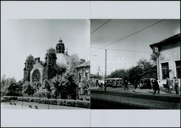 Cca 1966 Budapest, X. Ker., Kőbányai Vonatkozású Felvételek, 4 Db Vintage Negatív és Az Ezekről Készült 4 Db Mai Nagyítá - Other & Unclassified