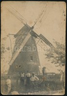 Cca 1930 Szentes, Szélmalom, 8×5,5 Cm / Windmill, Szentes, Hungary, Photo - Other & Unclassified