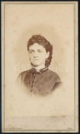 Cca 1868 Julius Milliott Temesvári Műtermében Készült, Vizitkártya Méretű Fénykép, 10,5x6 Cm - Autres & Non Classés
