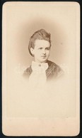 Cca 1862 Borsos és Doctor Pesti Műtermében Készült, Vizitkártya Méretű Fénykép, 10,5x6 Cm - Other & Unclassified